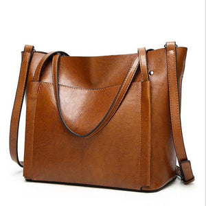 Affluent Leather Tote