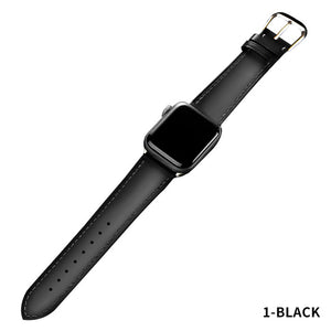 Affluent Genuine Leather Strap For Apple Watches