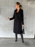 Affluent Business Casual Overcoat for Women