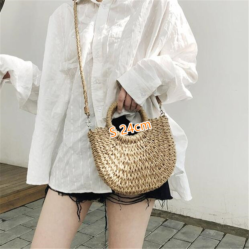 Affluent Handmade Straw Bags