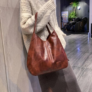 Affluent Vintage PU Leather Bag