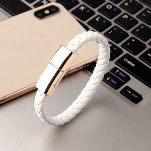 The Affluent USB C Micro Cable Bracelet