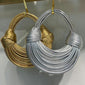 Affluent Gold And Silver Designer Handbags