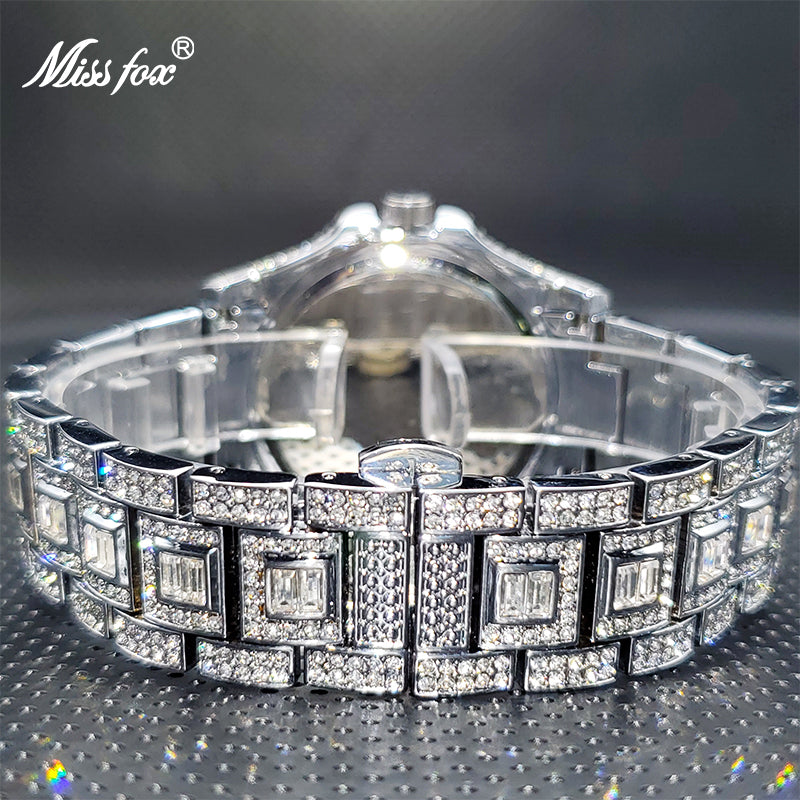 Affluent Masculino Diamond Quartz Watches