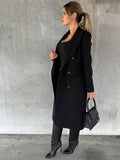 Affluent Business Casual Overcoat for Women