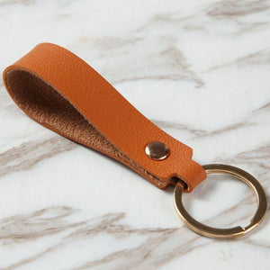 Affluent Leather Keychain