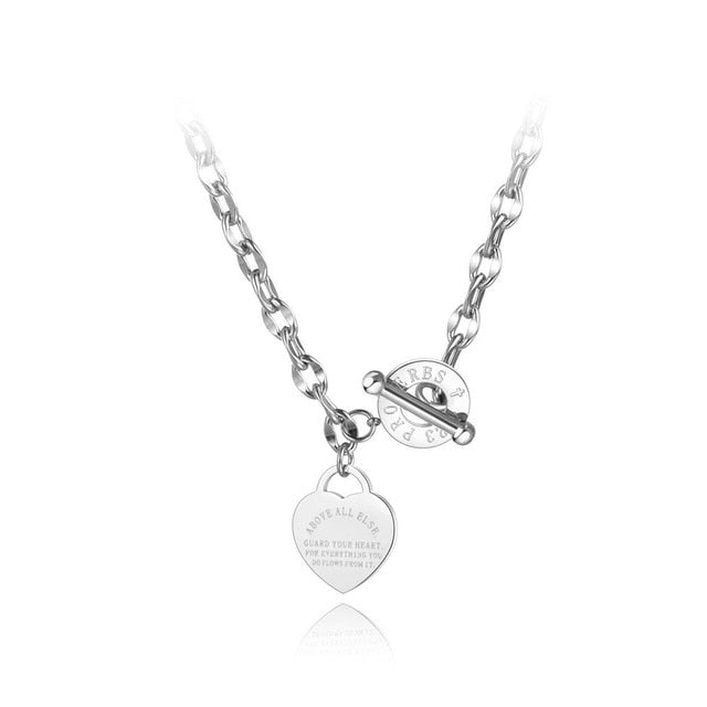 Affluent Necklace - Bible Proverbs 4:23