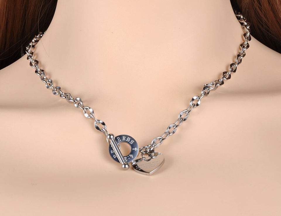 Affluent Necklace - Bible Proverbs 4:23