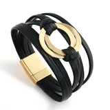 Affluent Store Bohemian Leather Bracelet