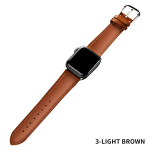 Affluent Genuine Leather Strap For Apple Watches