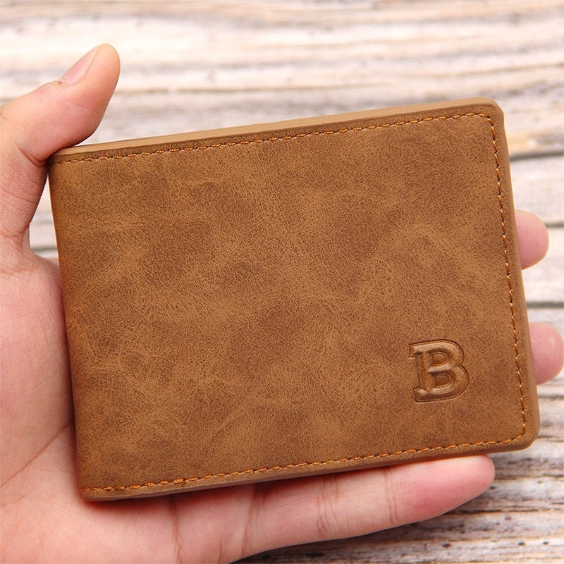 Affluent Men's Wallets With Coin Bag