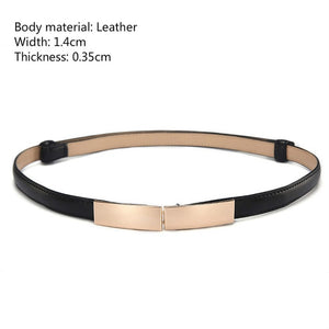 Affluent Adjustable Leather Belt