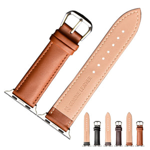 Affluent Genuine Leather Strap For Apple Watches