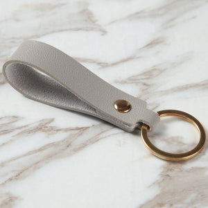 Affluent Leather Keychain