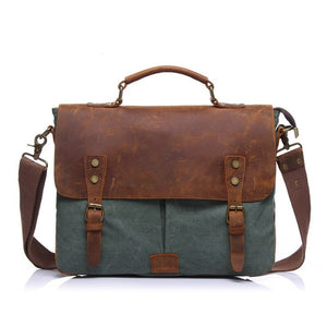 Affluent Genuine Leather Messenger (Laptop) Bag